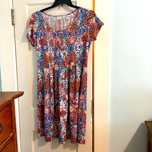 Kim Rogers pull over dress